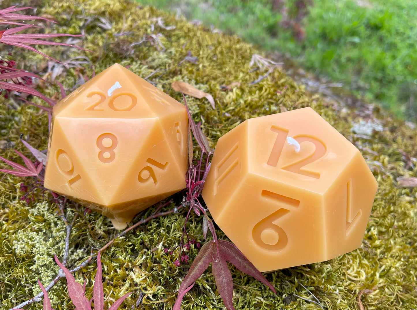 D12 and D20 Duo Candle Set