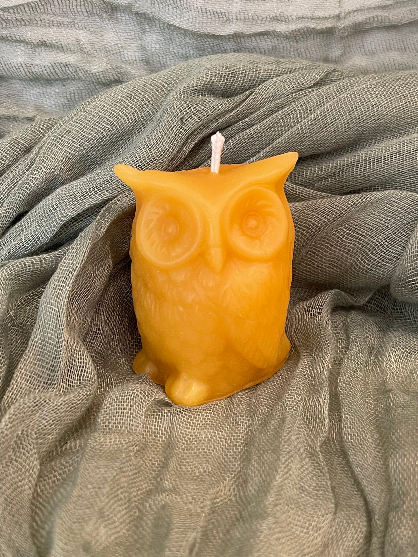 Owl Candle